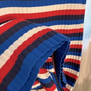 Lauren Ralph Lauren Knit BODYCON channel length Midi + 3/4 sleeve length Size L